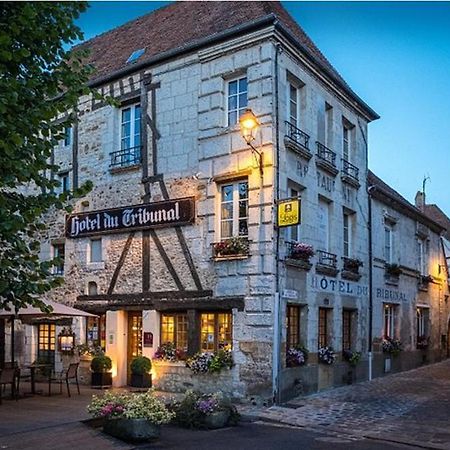 Logis - Hotel & Restaurant Du Tribunal Мортань-о-Перш Экстерьер фото