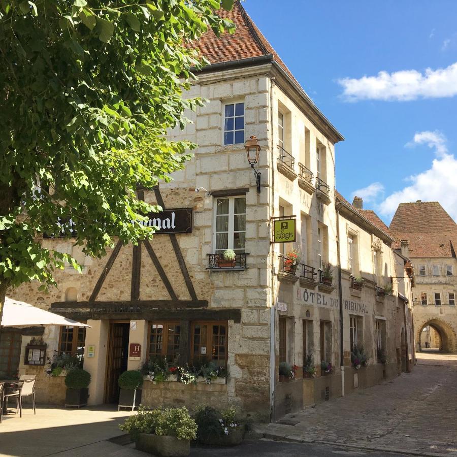 Logis - Hotel & Restaurant Du Tribunal Мортань-о-Перш Экстерьер фото