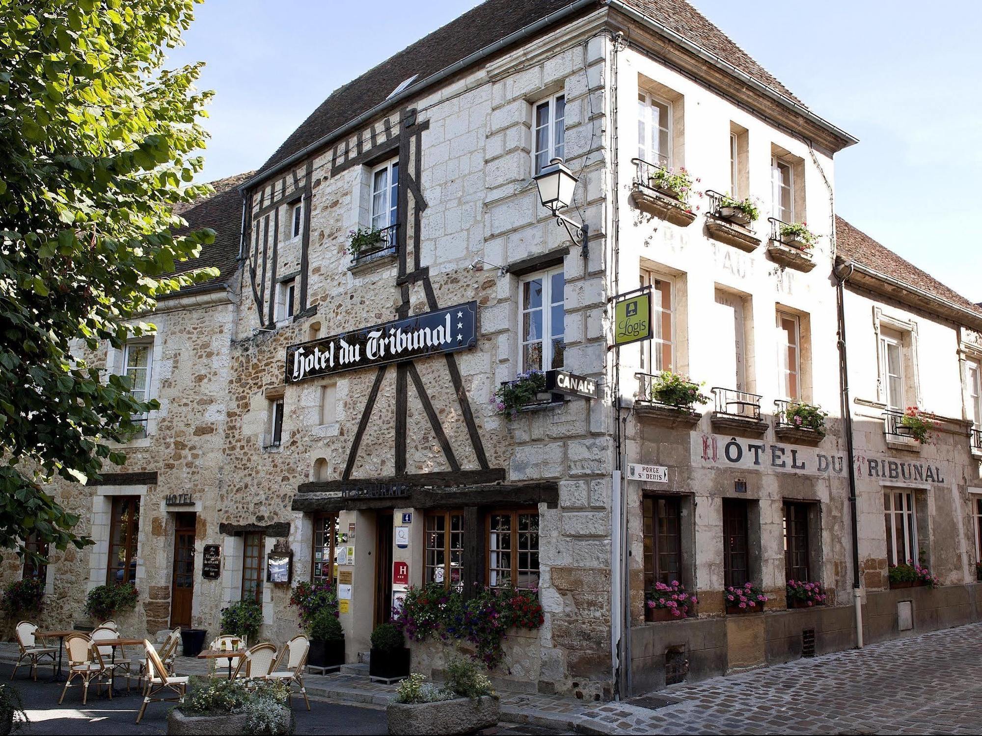 Logis - Hotel & Restaurant Du Tribunal Мортань-о-Перш Экстерьер фото